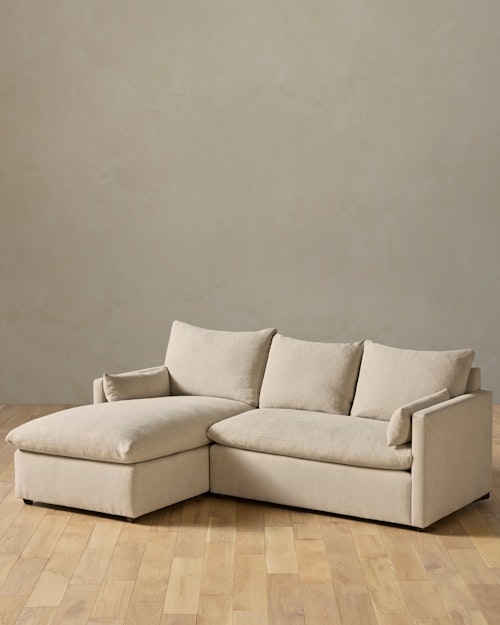 Leighton Track Arm 2-Piece Chaise Sectional